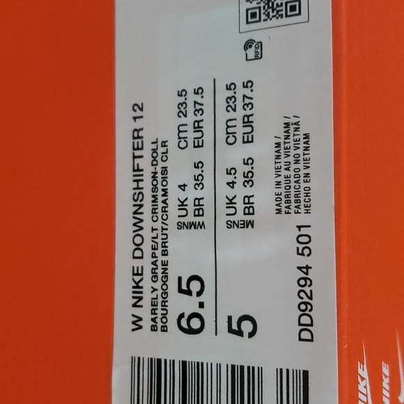 New Nike Downshifter Womens Running Sneakers Size 6.5 Lightweight Gym Purple - Picture 9 of 9